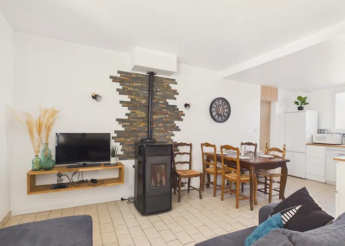 Jardin Et Veranda, A 500 M, Maison Pour 4 *