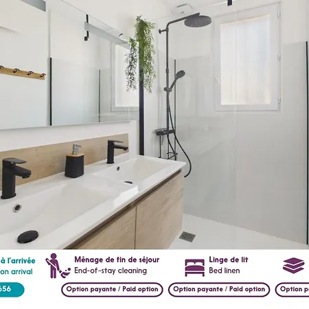 Jardin Et Véranda, à 500 M, Maison Pour 4 Hébergement de vacances