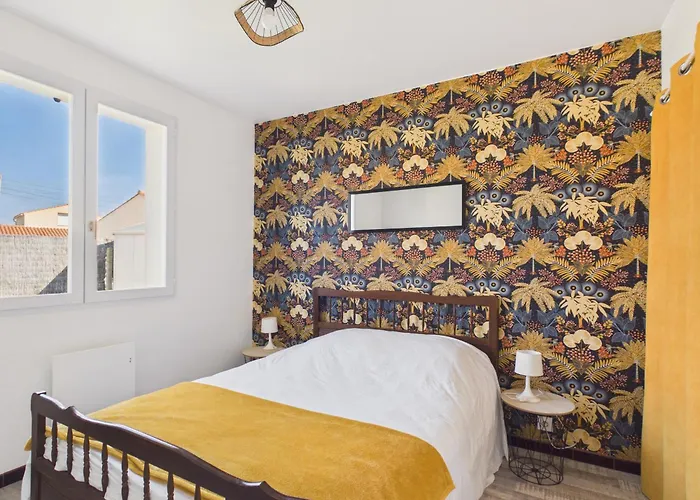 Jardin Et Véranda, à 500 M, Maison Pour 4 Hébergement de vacances Bretignolles-sur-Mer